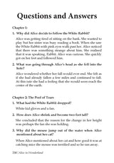 DREAMLAND CLASSIC TALES - Alice in Wonderland - Illustrated Abridged Classics for Children with Practice Questions