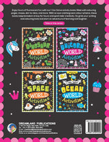 DREAMLAND I CAN SOLVE - Dinosaur World Activities - I Can Solve Activity Book for Kids Age 4- 8 Years | With Colouring Pages, Mazes, Dot-to-Dots