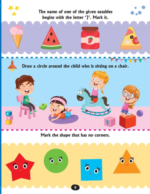 DREAMLAND - Brain Train Activity Book for Kids Age 5+ - With Colouring Pages, Mazes, Puzzles and Word searches Activities