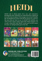 DREAMLAND CLASSIC TALES - Heidi - Illustrated Abridged Classics for Children with Practice Questions