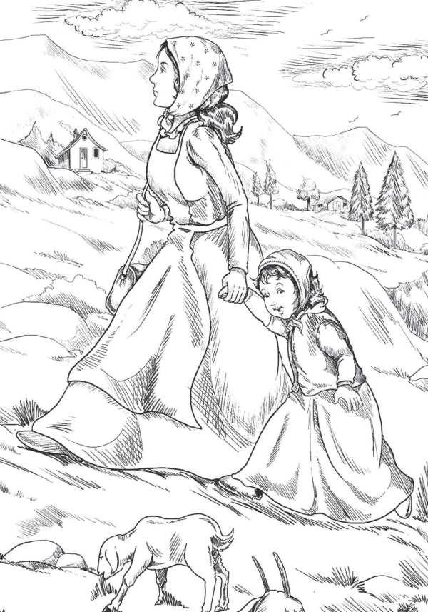DREAMLAND CLASSIC TALES - Heidi - Illustrated Abridged Classics for Children with Practice Questions