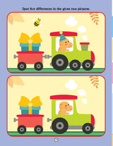 DREAMLAND - Brain Train Activity Book for Kids Age 3+ - With Colouring Pages, Mazes, Puzzles and Word searches Activities