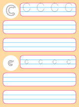 DREAMLAND Flash Cards Alphabet - 30 Double Sided Wipe clean Flash Cards