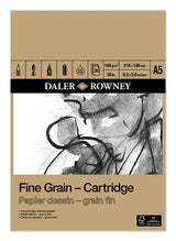Daler Rowney Fine Grain Cartridge Pad – 160gsm