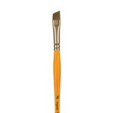 Panart Gold Green Synthetic Long Handle Brush Set of 3 Pcs-GG-03(FB-12 AG-8 R-10 )