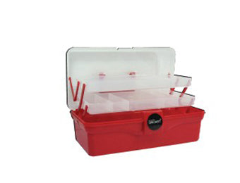 SINOART ART TOOL BOX TWO LAYERS 36X20X16CM RED