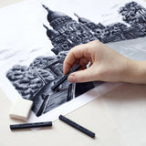 Conté à Paris Esquisse Carré Black HB Set