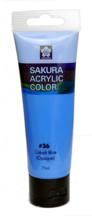 SAKURA ACRYLIC COLORS 75ML TUBE