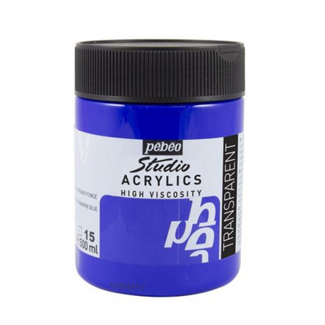 Pebeo Studio Acrylic Paint High Viscosity 500ml