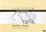 DALER ROWNEY FINE GRAIN DRAWING PAD A2 120GSM
