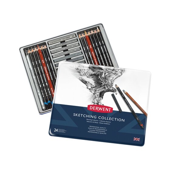Derwent Sketching Collection 24 Tin