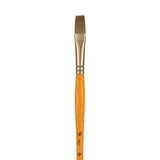 Panart Gold Green Synthetic Long Handle Brush Set of 3 Pcs-GG-06 (F-6,10,14)