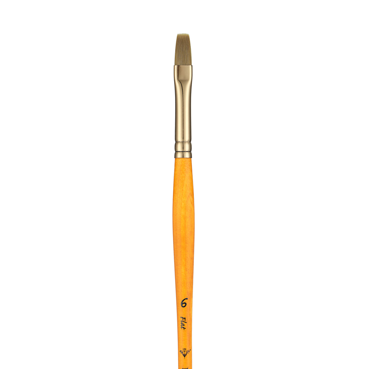 Panart Gold Green Synthetic Long Handle Brush Set of 3 Pcs-GG-06 (F-6,10,14)
