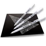 SAKURA GELLY ROLL WHITE 3-PEN SET