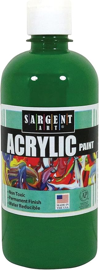SARGENT ART ACRYLIC REGULAR  PAINTS 16 OZ/CB