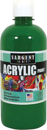 SARGENT ART ACRYLIC REGULAR  PAINTS 16 OZ/CB