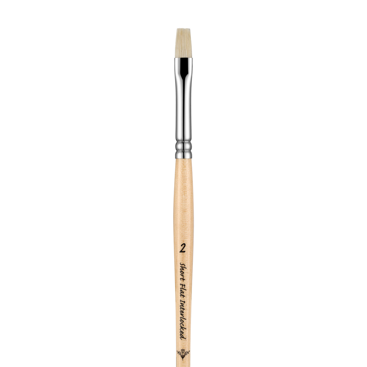 Panart White Bristle Bright Long Handle Brushes - 231
