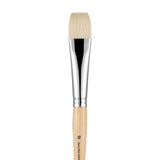 Panart White Bristle Bright Long Handle Brushes - 231