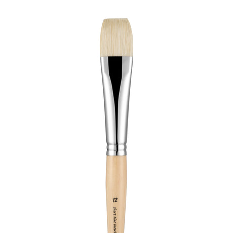 Panart White Bristle Bright Long Handle Brushes - 231