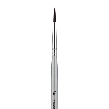 Panart Supertone Synthetic Short Handle Round Brushes - 601