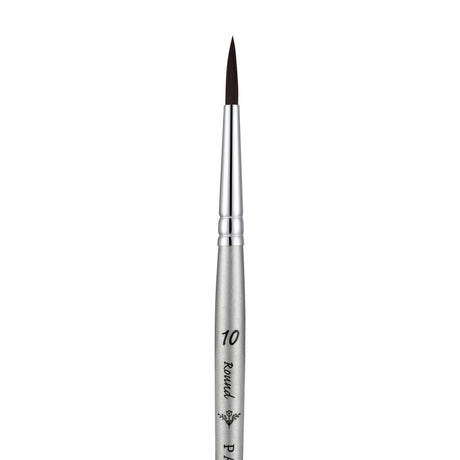 Panart Supertone Synthetic Short Handle Round Brushes - 601