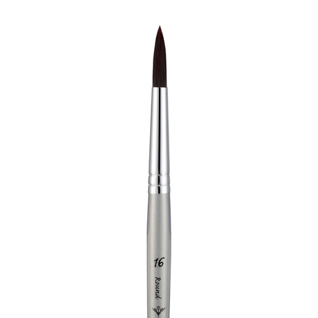 Panart Supertone Synthetic Short Handle Round Brushes - 601