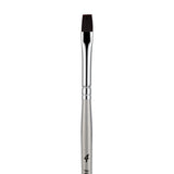 Panart Supertone Synthetic Short Handle Flat Brushes - 611