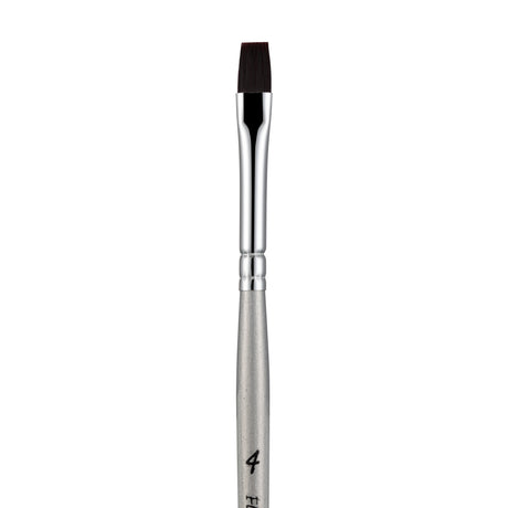 Panart Supertone Synthetic Short Handle Flat Brushes - 611