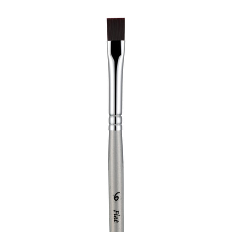 Panart Supertone Synthetic Short Handle Flat Brushes - 611