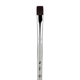 Panart Supertone Synthetic Short Handle Flat Brushes - 611