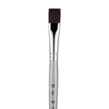Panart Supertone Synthetic Short Handle Flat Brushes - 611