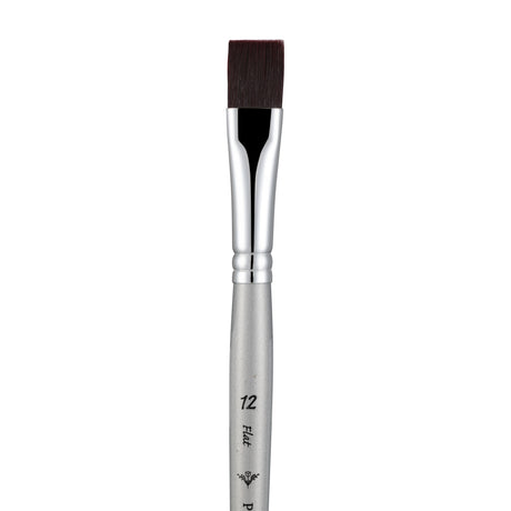 Panart Supertone Synthetic Short Handle Flat Brushes - 611