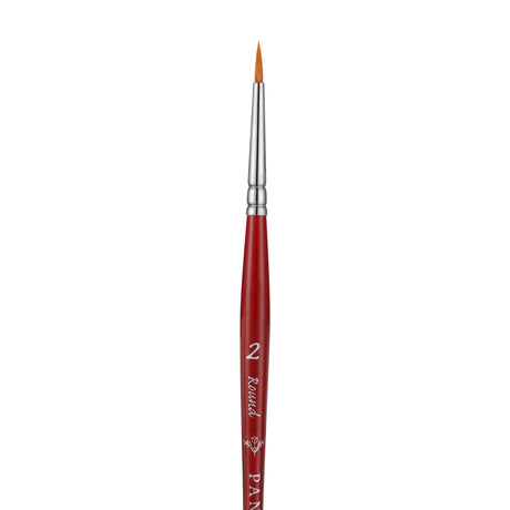 Panart Campus Synthetic Short Handle Round Brushes - 5501