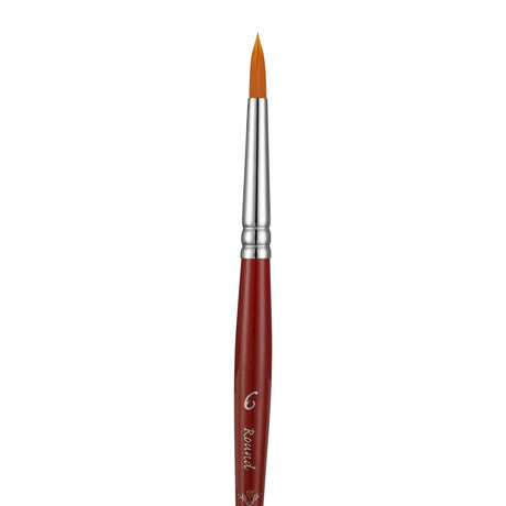 Panart Campus Synthetic Short Handle Round Brushes - 5501