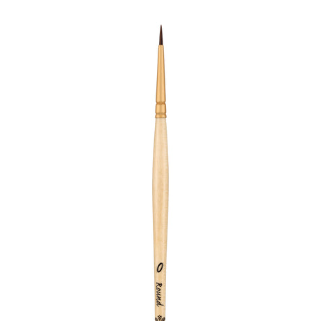 PANART ECHO SYNTHETIC ROUND LONG HANDLE BRUSH (5504-0) - PACK OF 5 PCS