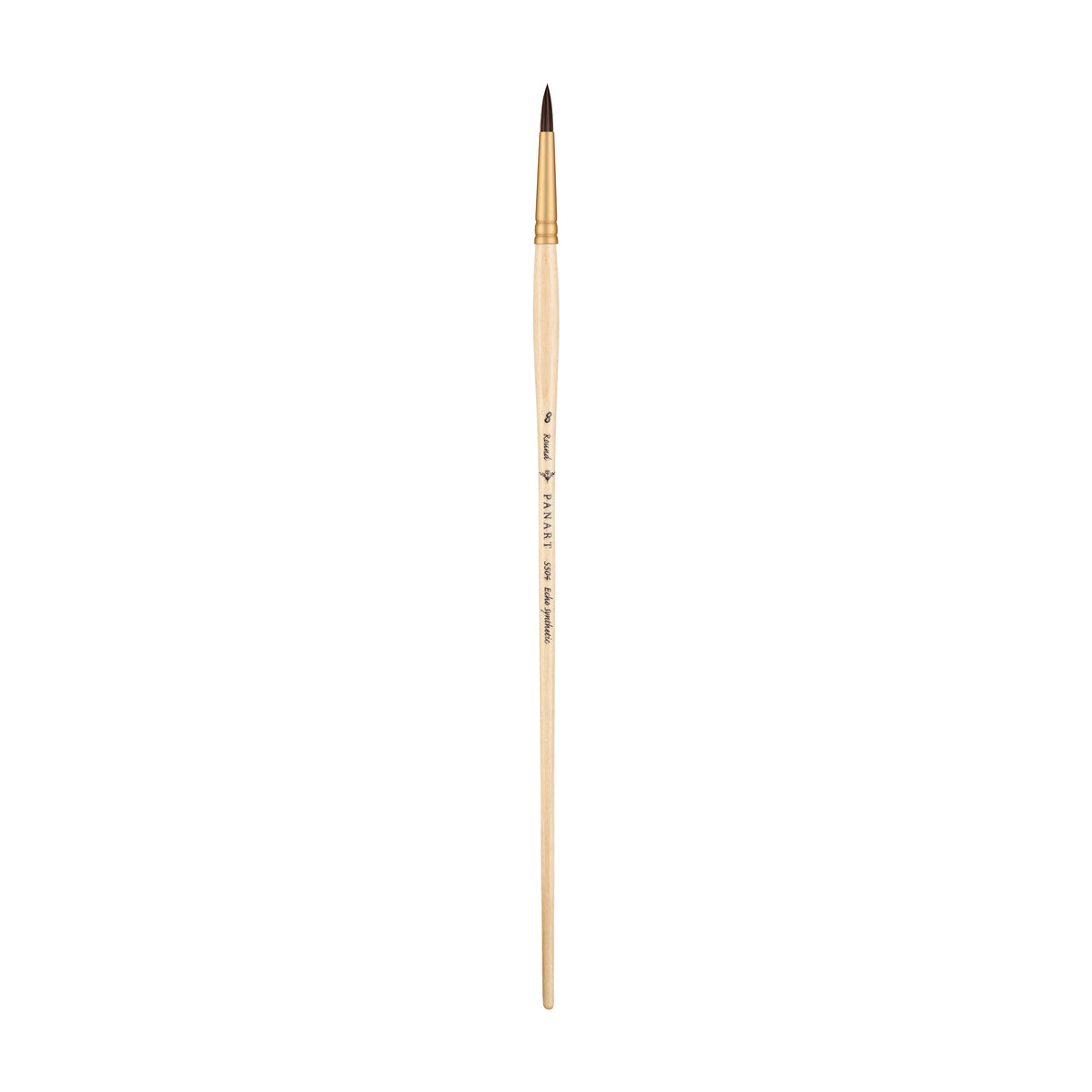PANART ECHO SYNTHETIC ROUND LONG HANDLE BRUSH PACK OF 5 PCS (5504-8)
