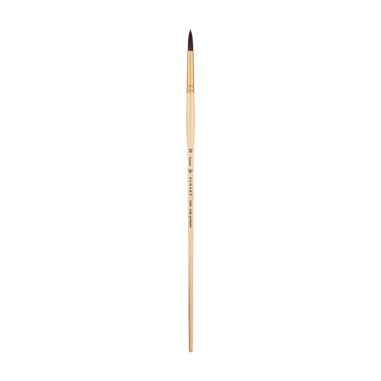 PANART ECHO SYNTHETIC ROUND LONG HANDLE BRUSH PACK OF 5 PCS (5504-12)