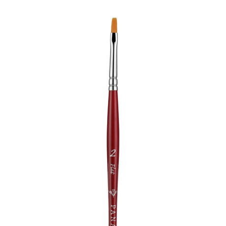 Panart Campus Synthetic Short Handle Flat Brushes - 5521