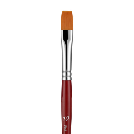 Panart Campus Synthetic Short Handle Flat Brushes - 5521