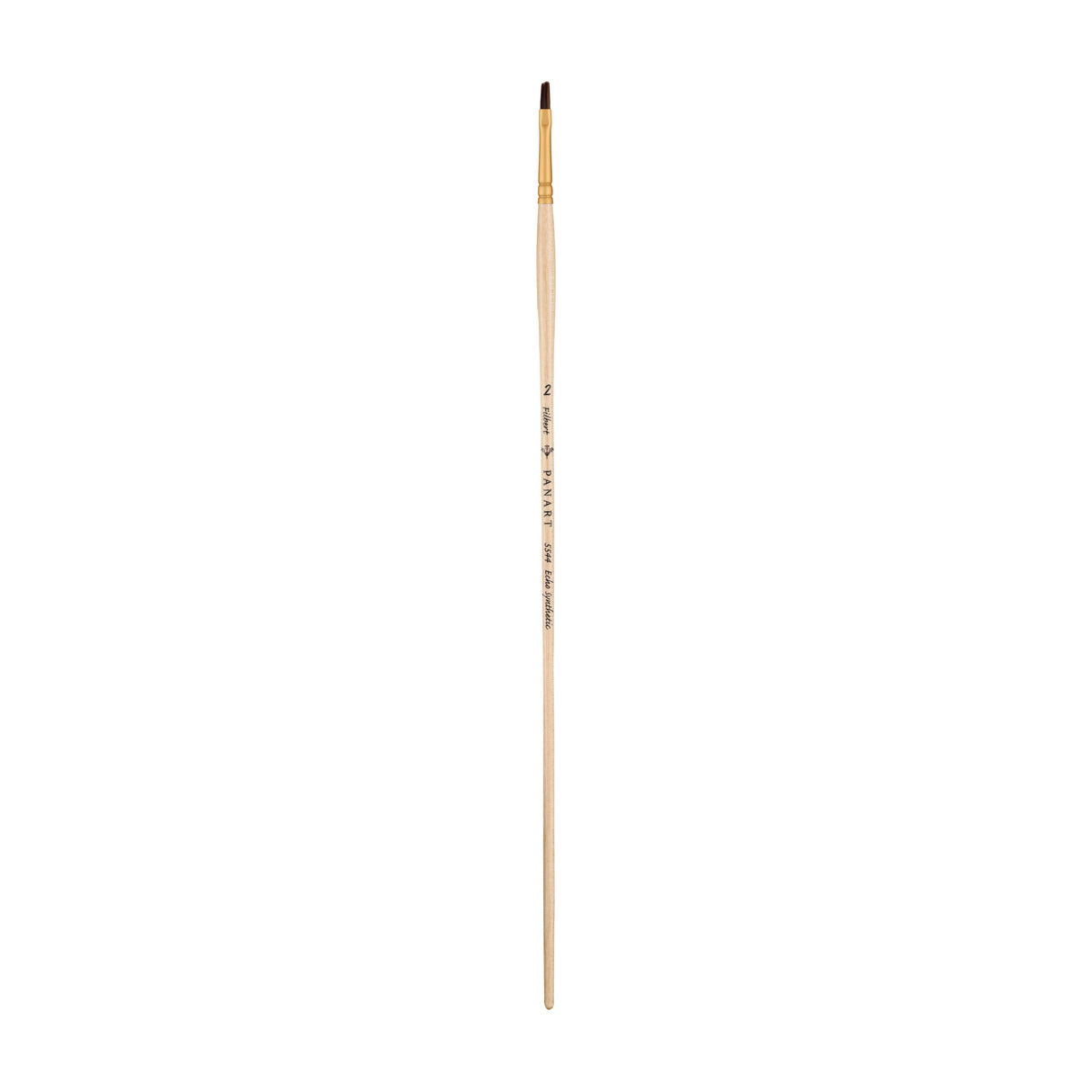 Panart Echo Synthetic Filbert Long Handle Brush Pack of 5 pcs (5544-2)