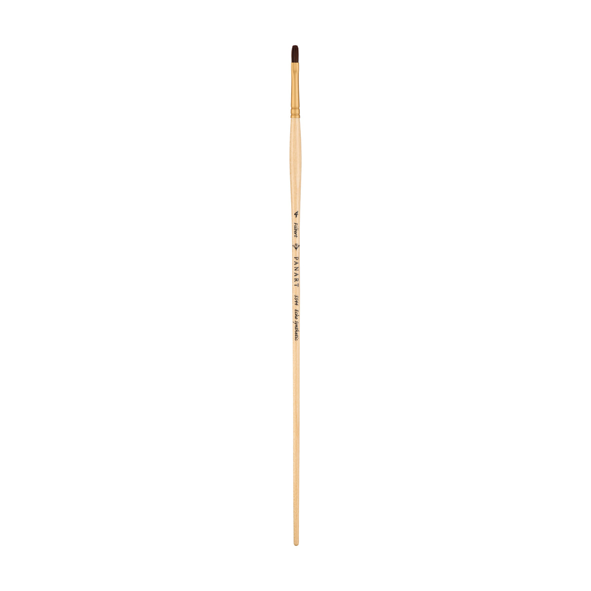 Panart Echo Synthetic Filbert Long Handle Brush Pack of 5 pcs (5544-4)