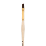 Panart Echo Synthetic Long Handle Filbert Brushes - 5544
