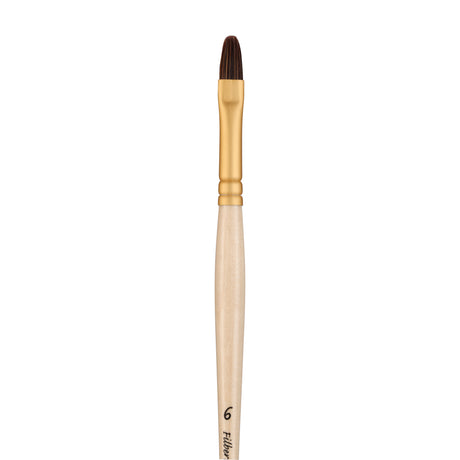 Panart Echo Synthetic Long Handle Filbert Brushes - 5544