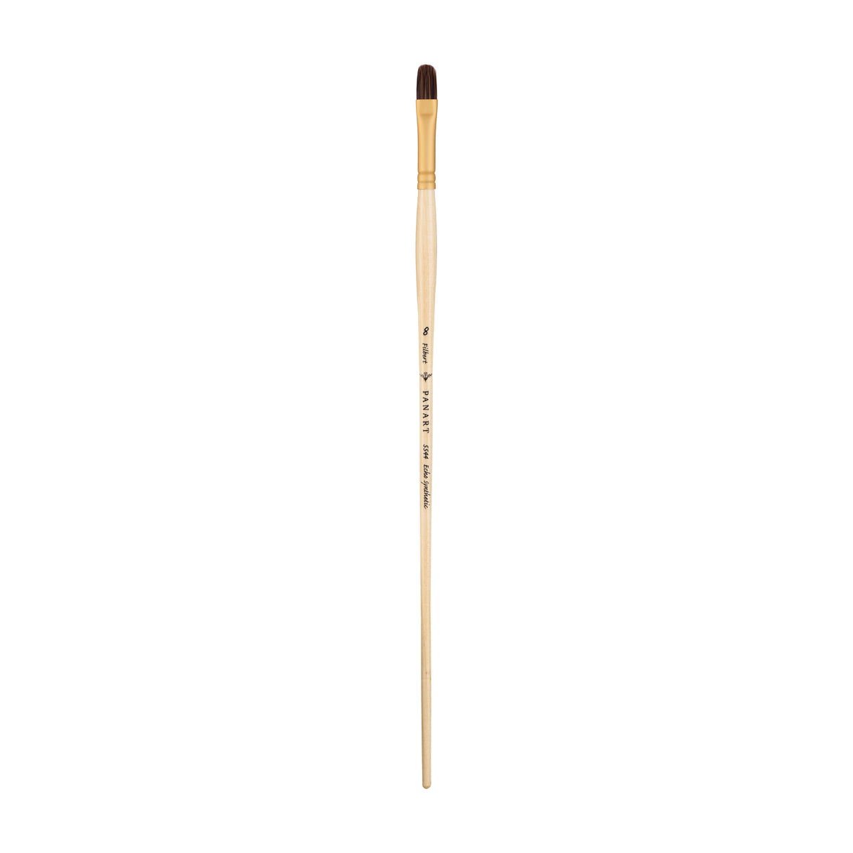 Panart Echo Synthetic Filbert Long Handle Brush Pack of 5 pcs (5544-8)
