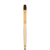 Panart Echo Synthetic Long Handle Filbert Brushes - 5544