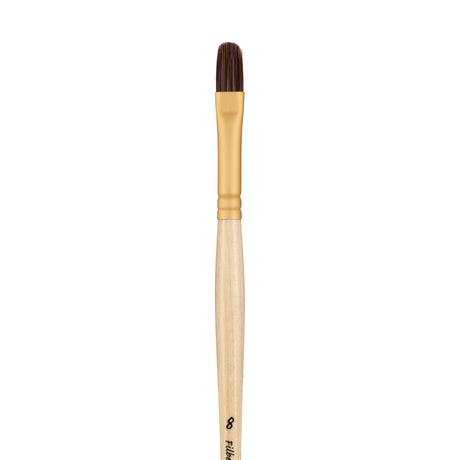 Panart Echo Synthetic Long Handle Filbert Brushes - 5544