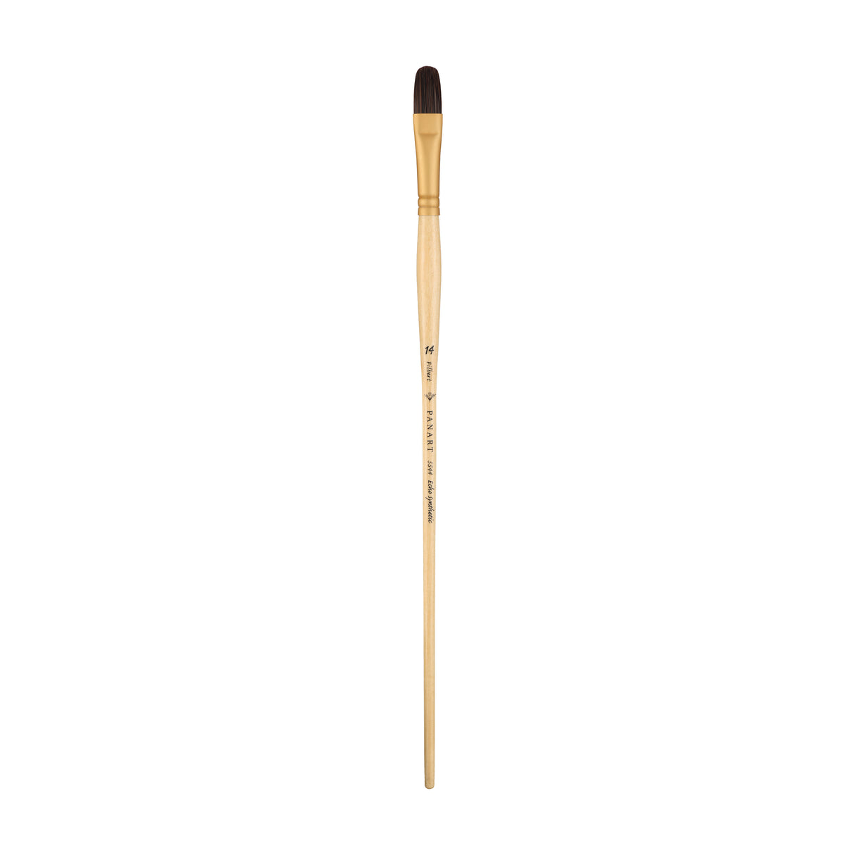 Panart Echo Synthetic Filbert Long Handle Brush Pack of 5 pcs (5544-14)