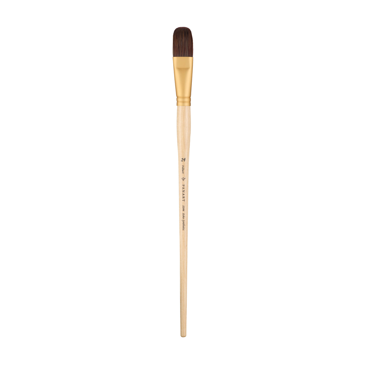 Panart Echo Synthetic Filbert Long Handle Brush Pack of 3 pcs (5544-24)