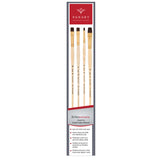 PANART ECHO SYNTHETIC LONG HANDLE BRUSH SET OF 4 PCS, ES-02 (BR-4,8,10,14)