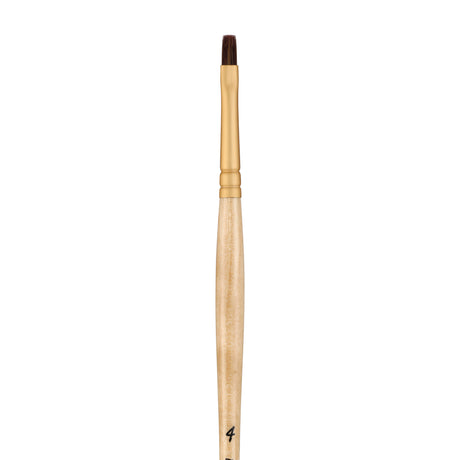Panart Echo Synthetic Bright Long Handle Brush Pack of 5 Pcs (5764-4)